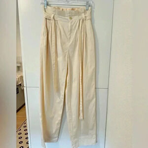 Everlane The Paper Bag Pant Organic Cotton size xs